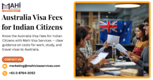 Australia Visa Fees for Indian
