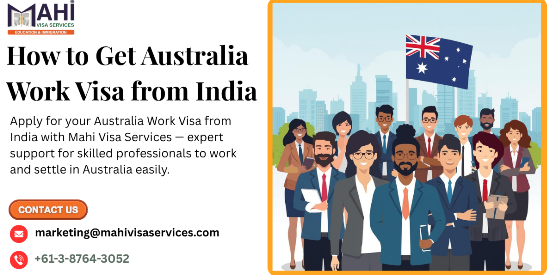 how to get australia work visa from india