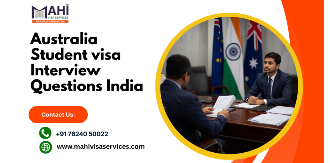 australia student visa interview questions india