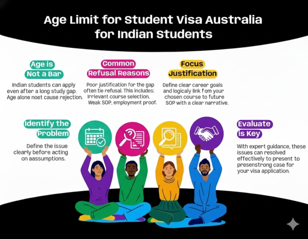 age limit to apply for student visa in australia