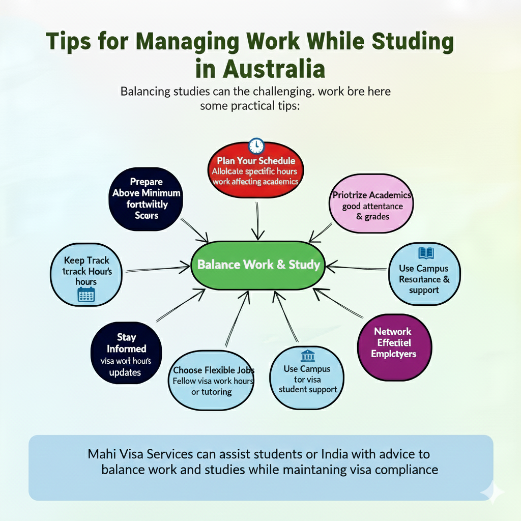 How Many Hours Can India Students Work on Australia Student Visa – Guide by Mahi Visa Services 2 how many hours can india students work on australia student visa