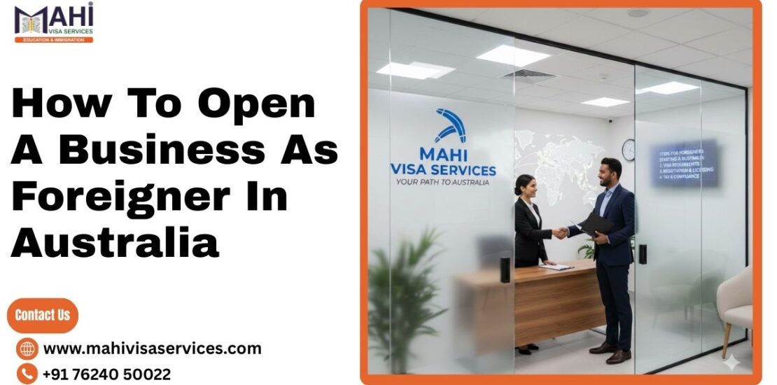 how to open a business as foreigner in australia