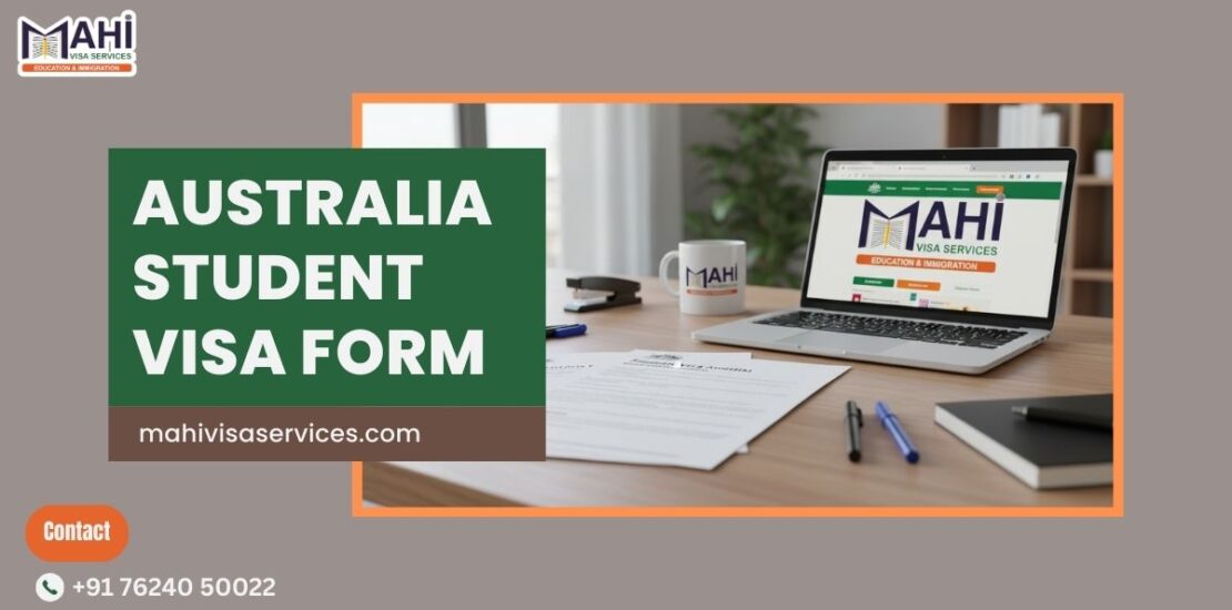australia student visa form