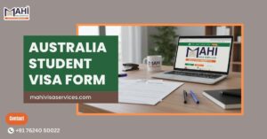 australia student visa form