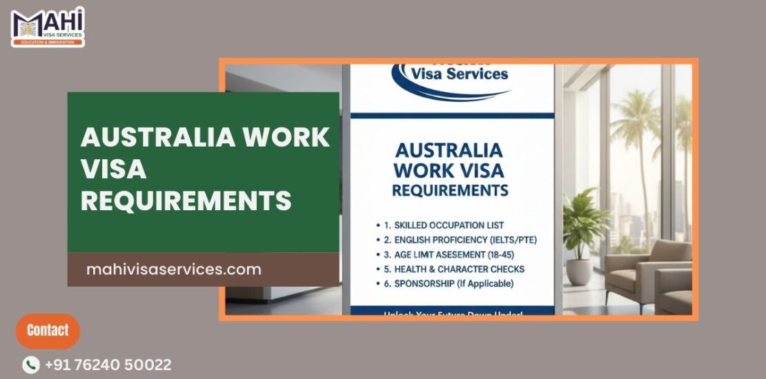 australia work visa requirements